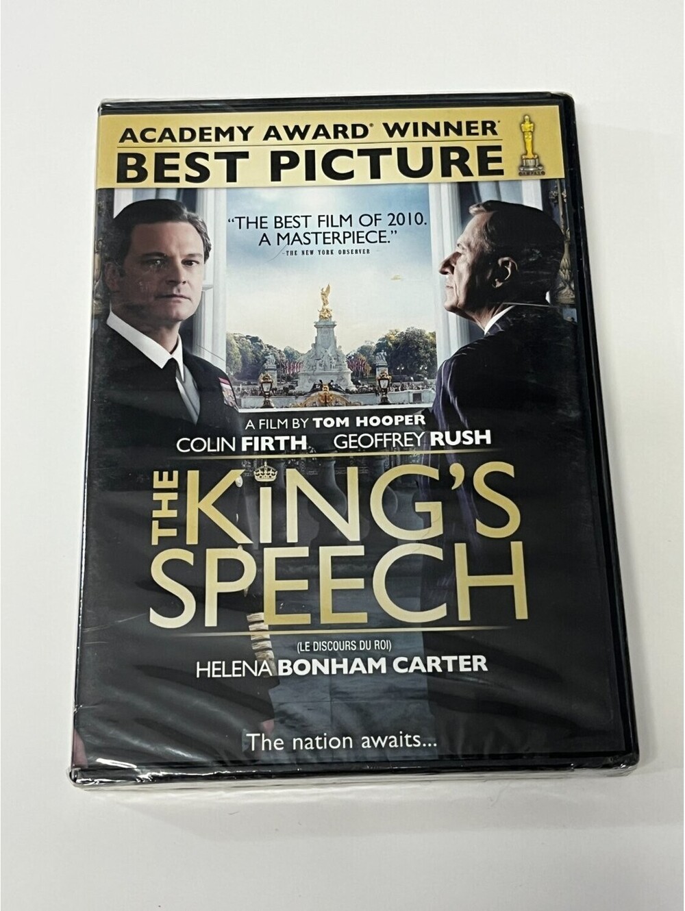 Tom Hooper the King's Speech DVD Special Features Included New